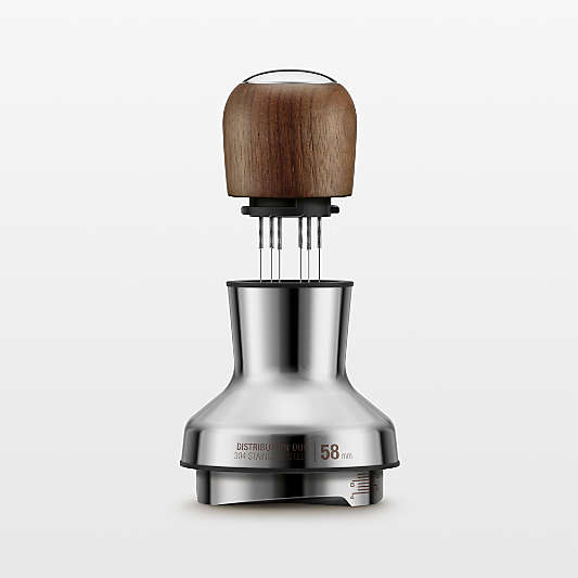 Breville ® Walnut Distribution Duo™ 2-in-1 Coffee Distributor 58mm
