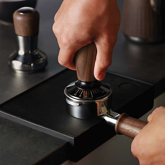 Breville ® Walnut Force Gauge Tamper ™ 54mm Espresso Tamper