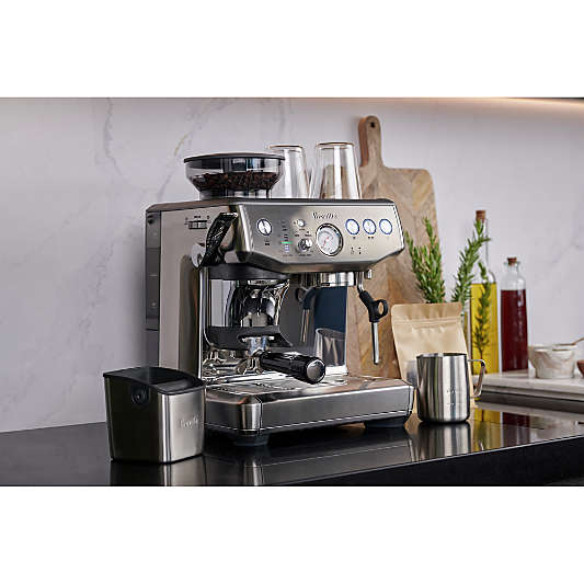 Breville ® Barista Express ® Impress Espresso Machine in Brushed Stainless Steel