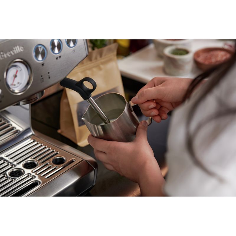 Breville ® Barista Express ® Impress Espresso Machine in Brushed Stainless Steel - image 6 of 11