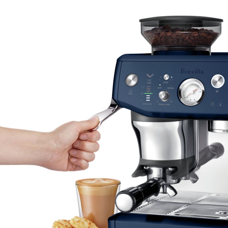 Breville ® Barista Express ® Impress Espresso Machine in Damson Blue - image 7 of 5