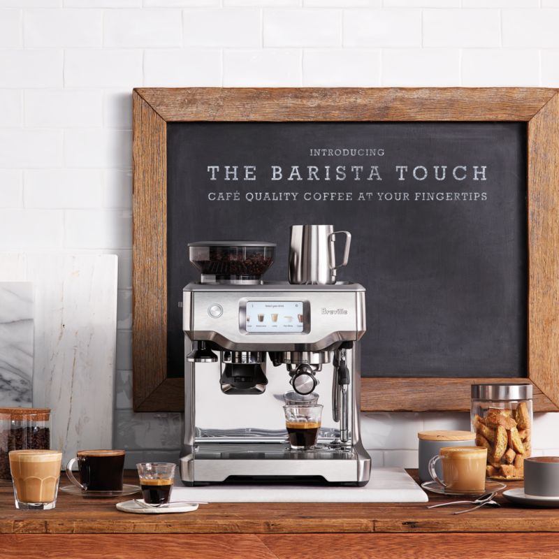 Breville Barista Touch Brushed Stainless Steel Espresso Machine 
