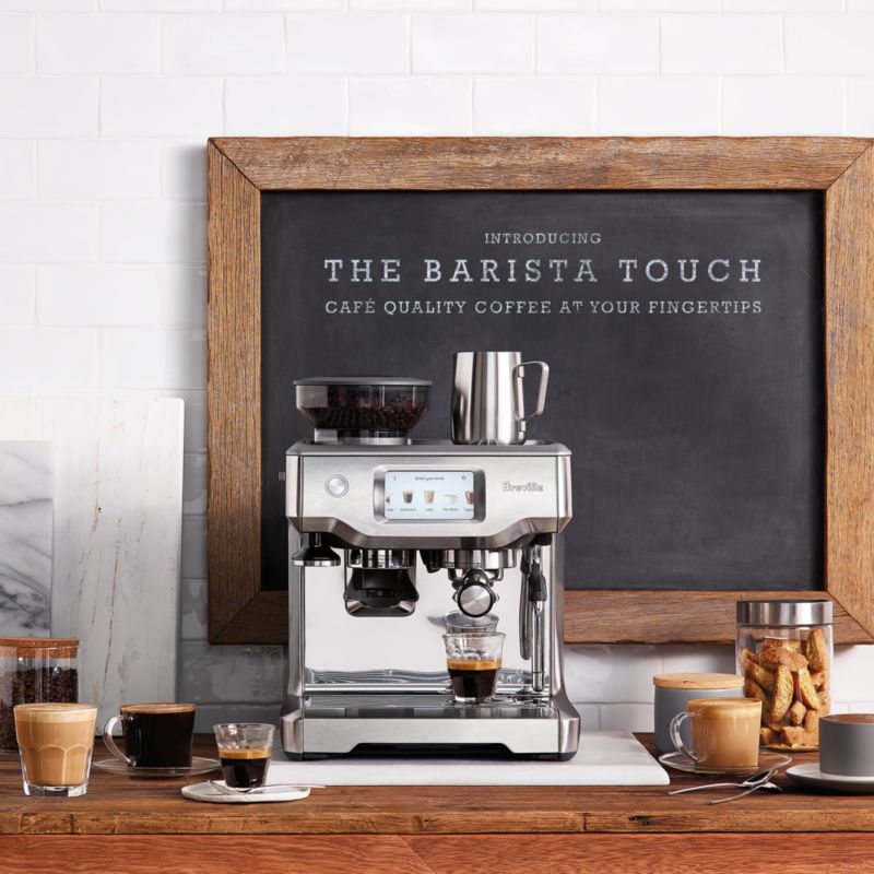 Breville ® Barista Touch ™ Brushed Stainless Steel Espresso Machine