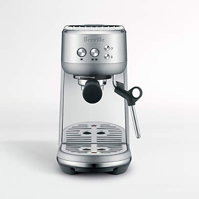 Breville Brushed Stainless Bambino Steel Espresso Machine with