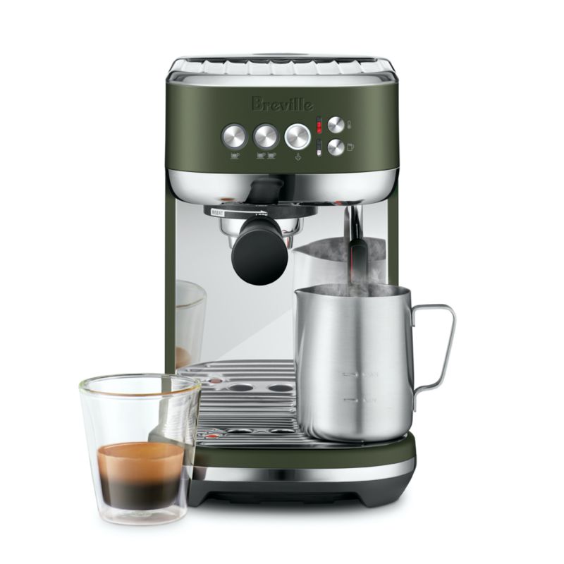 Breville ® Bambino ® Plus Espresso Machine in Olive Tapenade - image 3 of 5