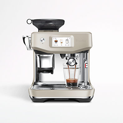 View Breville ® Barista Touch ™ Impress Espresso Machine in Almond Nougat details