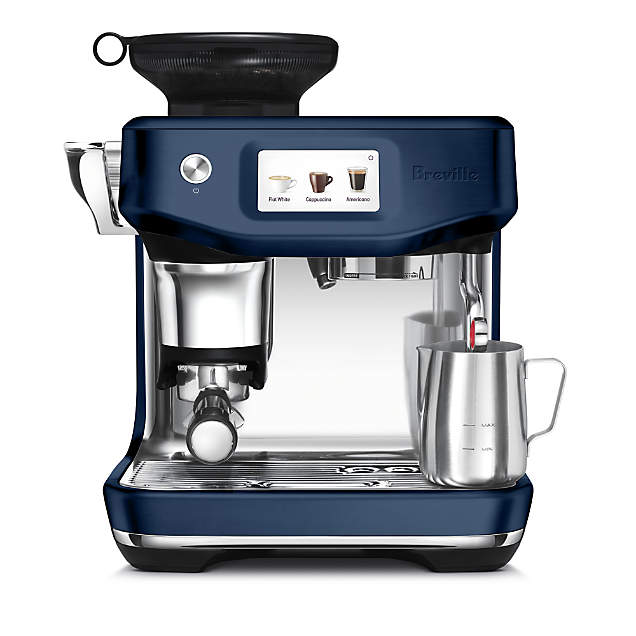 Breville Barista Touch Damson Blue Espresso Machine with Steam Wand