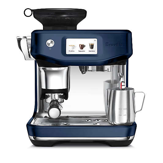 Breville ® Barista Touch ™ Impress Espresso Machine in Damson Blue