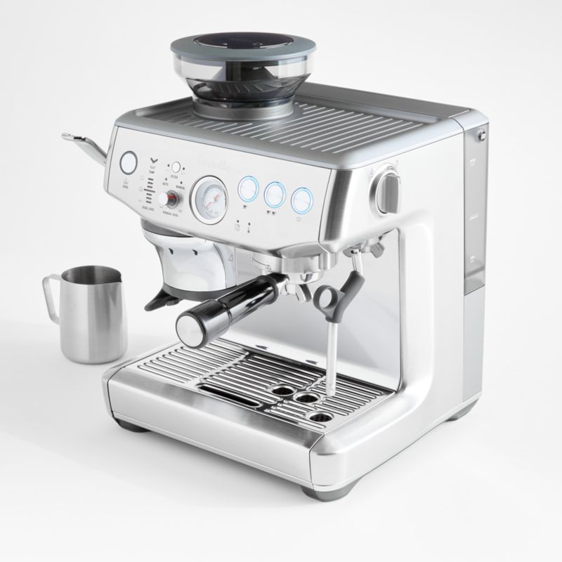 Breville ® Barista Express ® Impress Espresso Machine in Brushed Stainless Steel - image 10 of 11