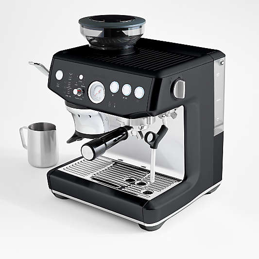 Breville ® Barista Express ® Impress Espresso Machine in Black Truffle