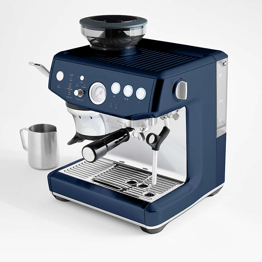 Breville Barista Express Impress Damson Blue Espresso Machine