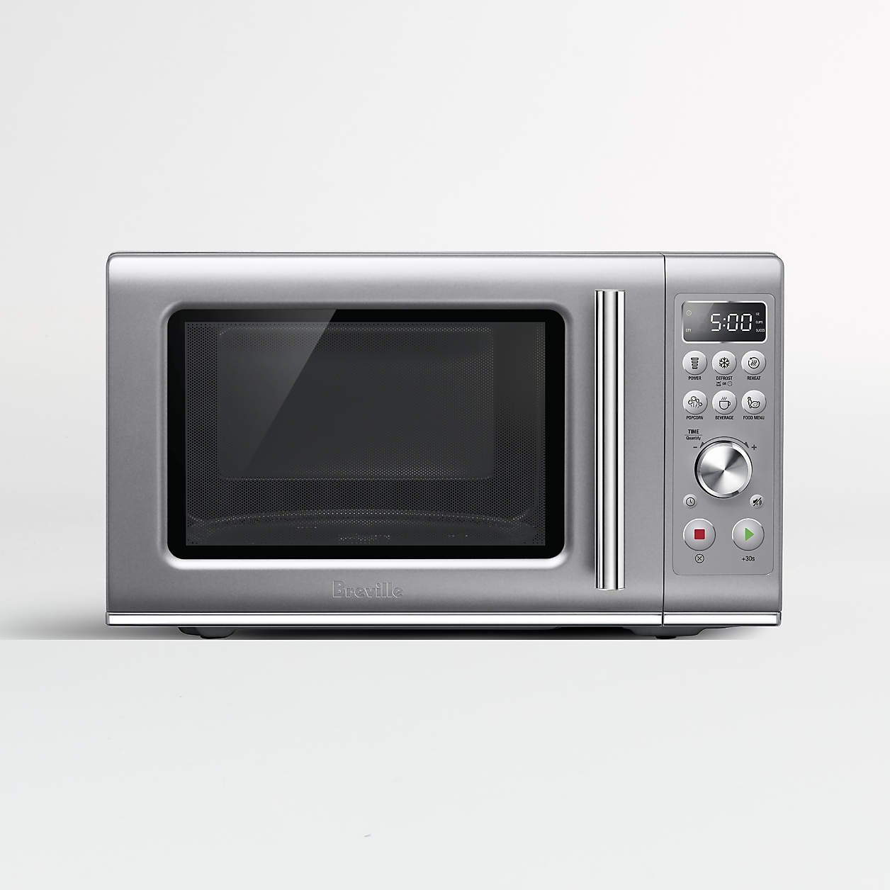 Breville the Compact Wave Microwave + Reviews Crate & Barrel