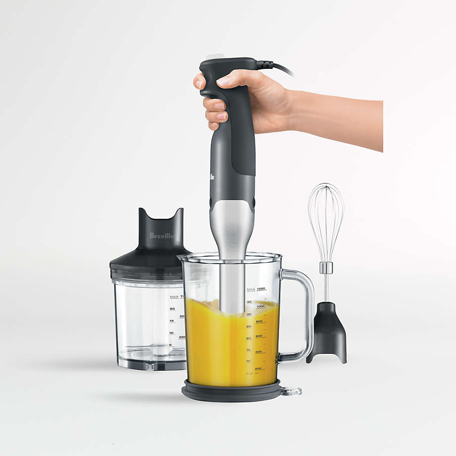 Breville the Control Grip Hand Immersion Blender + Reviews Crate & Barrel