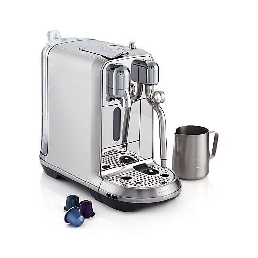 Nespresso ® by Breville ® Creatista Plus Espresso Machine in Brushed Stainless Steel