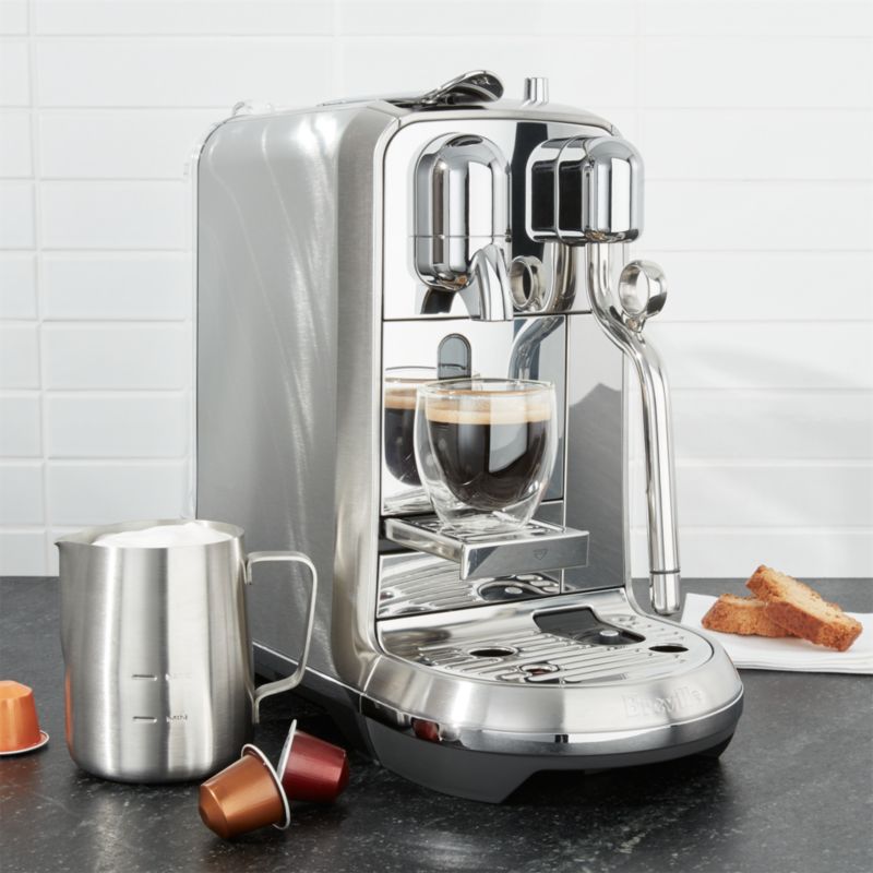 Nespresso ® by Breville ® Creatista Plus Espresso Machine in Brushed Stainless Steel - image 2 of 6