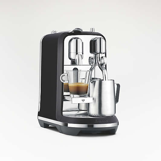 Nespresso ® by Breville ® Creatista ® Plus Espresso Machine in Black Truffle