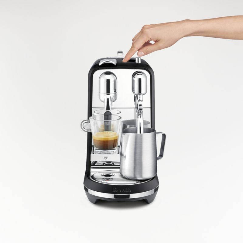 Nespresso ® by Breville ® Creatista ® Plus Black Truffle Espresso Machine