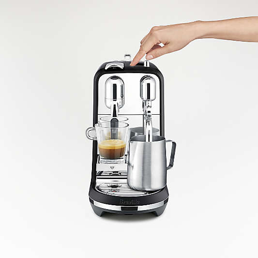 Nespresso ® by Breville ® Creatista ® Plus Espresso Machine in Black Truffle