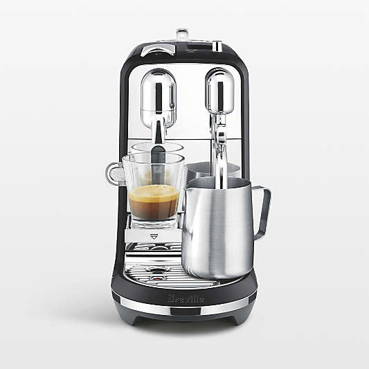 Nespresso ® by Breville ® Creatista ® Plus Espresso Machine in Black Truffle