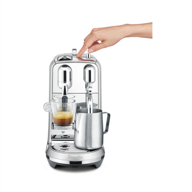 Nespresso ® by Breville ® Creatista Plus Espresso Machine in Brushed Stainless Steel - image 4 of 6