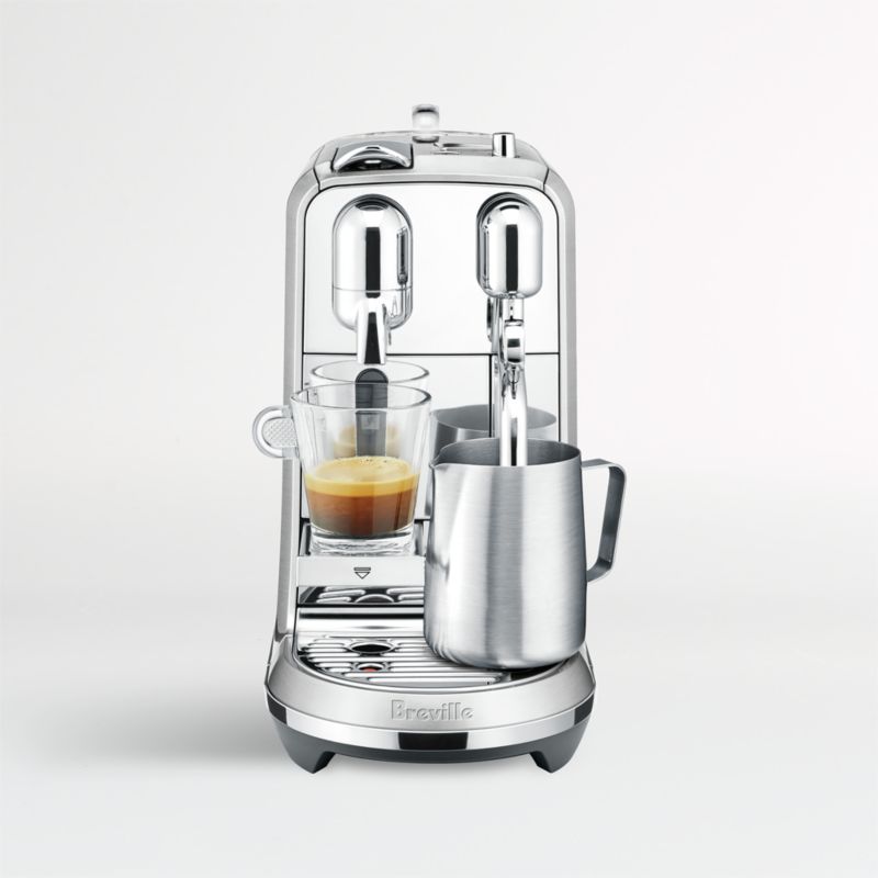 Nespresso ® by Breville ® Brushed Stainless Steel Creatista Plus Espresso Machine