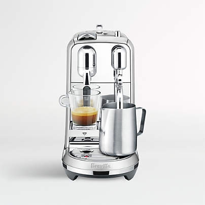 Nespresso ® by Breville ® Creatista Plus Espresso Machine in Brushed Stainless Steel