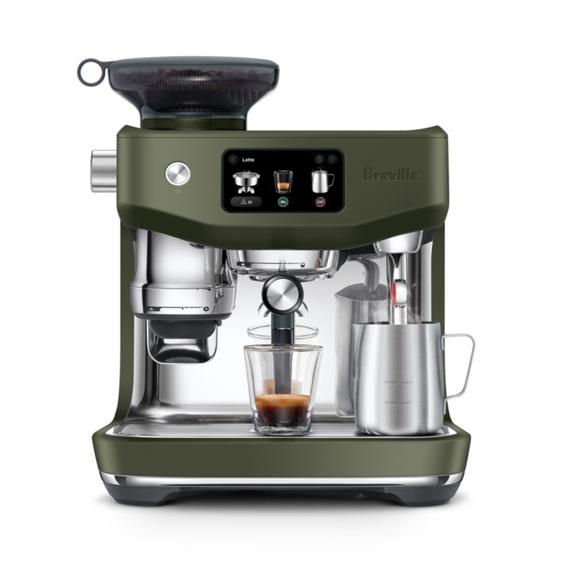 Breville ® Oracle ® Jet Automatic Espresso Machine in Olive Tapenade - image 3 of 6
