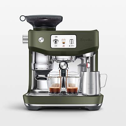 Breville ® Oracle ® Jet Automatic Espresso Machine in Olive Tapenade