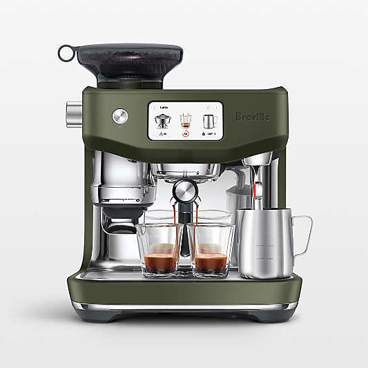 Breville ® Oracle ® Jet Automatic Espresso Machine in Olive Tapenade