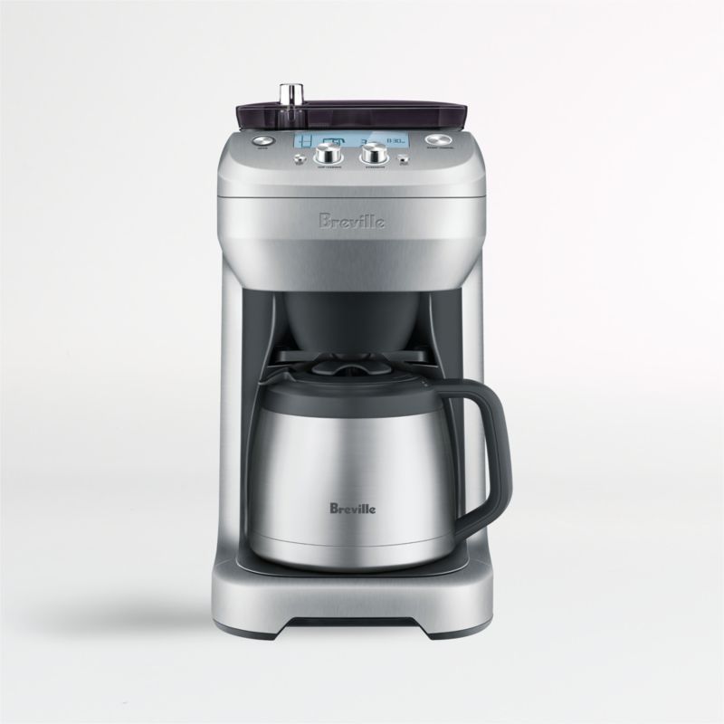 Breville Grind Control 12 Cup Coffee Maker Machine Reviews Crate Barrel