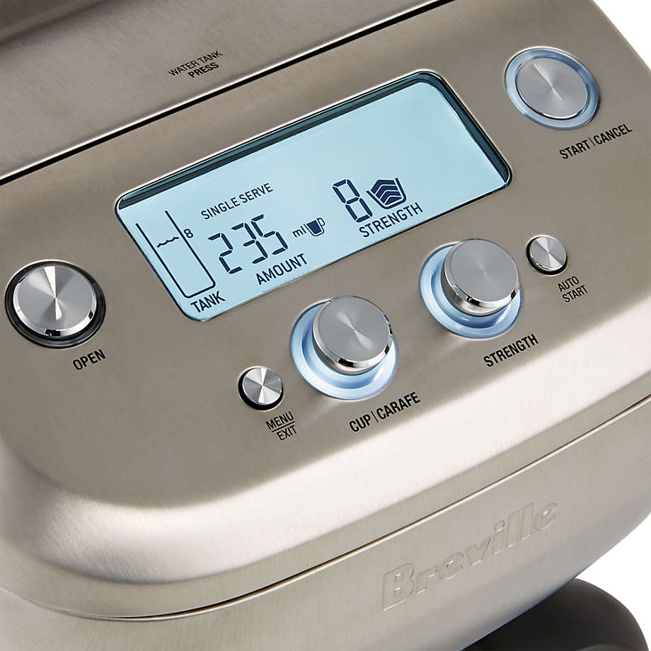 Breville grind 2025 control descale