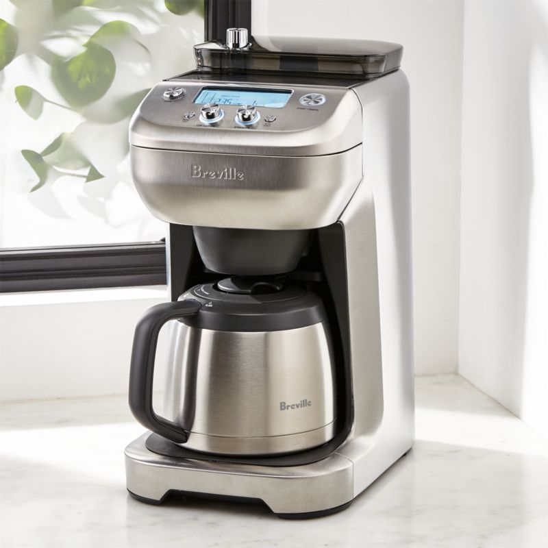 Breville grind and brew coffee maker best sale