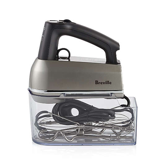 Breville ® Handy Mix Scraper ™ 9-Speed Hand Mixer in Silver