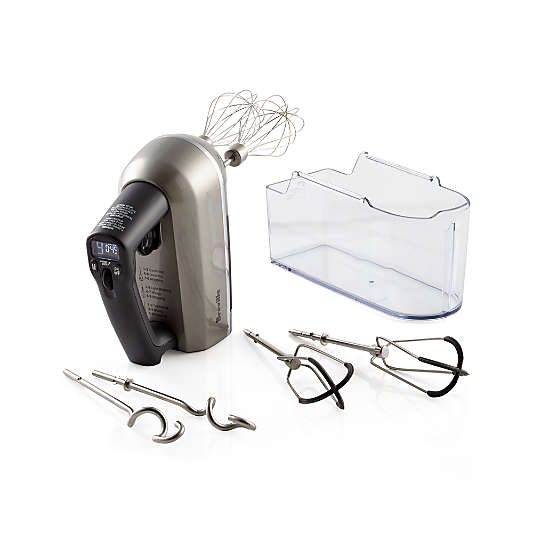 Breville ® Handy Mix Scraper ™ 9-Speed Hand Mixer in Silver