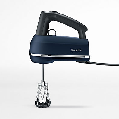 View Breville ® Handy Mix Scraper ™ 9-Speed Hand Mixer in Damson Blue details