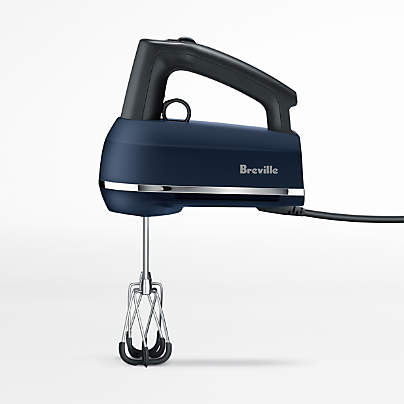 Breville ® Handy Mix Scraper ™ 9-Speed Hand Mixer in Damson Blue