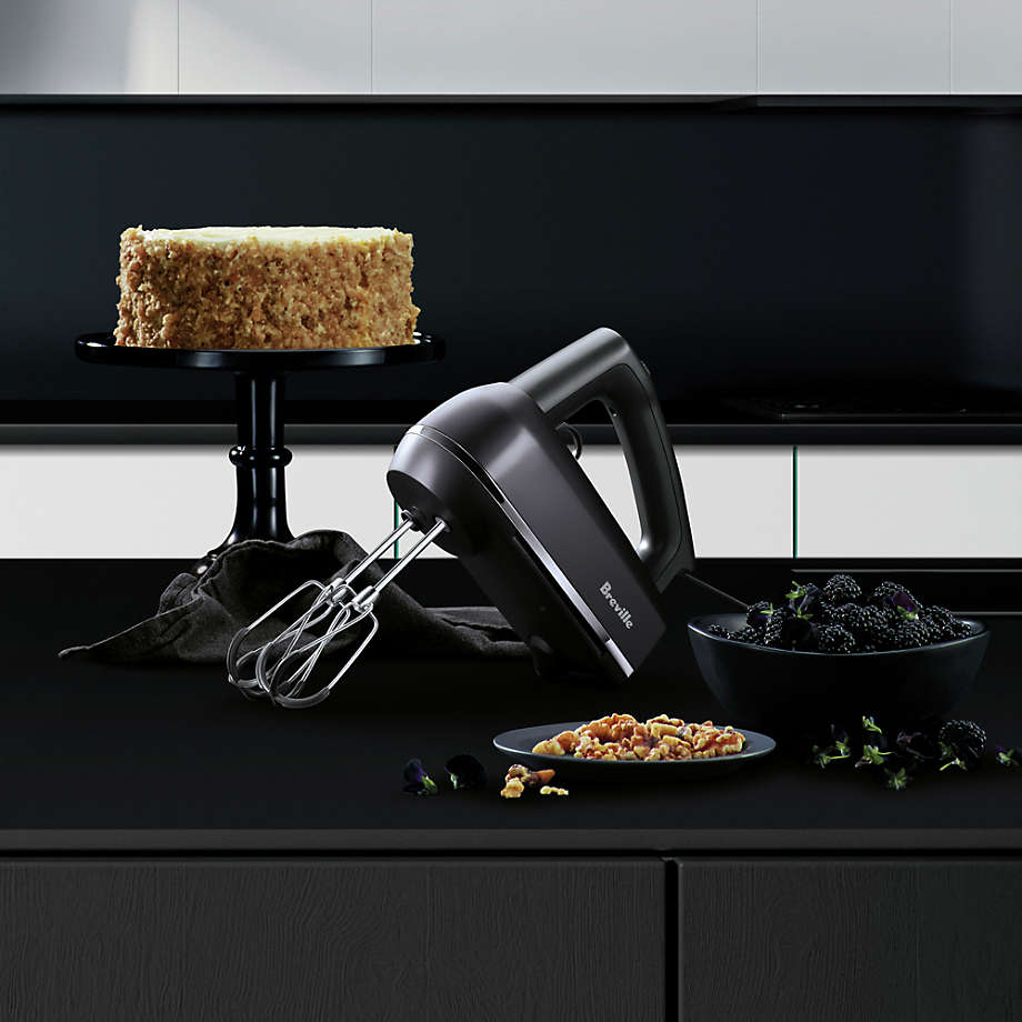 Breville Handy Mix Scraper Black Truffle Electric Hand Mixer + Reviews, Crate & Barrel Canada