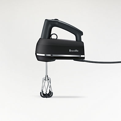 View Breville ® Handy Mix Scraper  9-Speed Hand Mixer in Black Truffle details