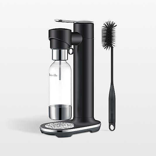 Breville ® InFizz Fusion Carbonation Machine without CO2 Canister in Black Truffle