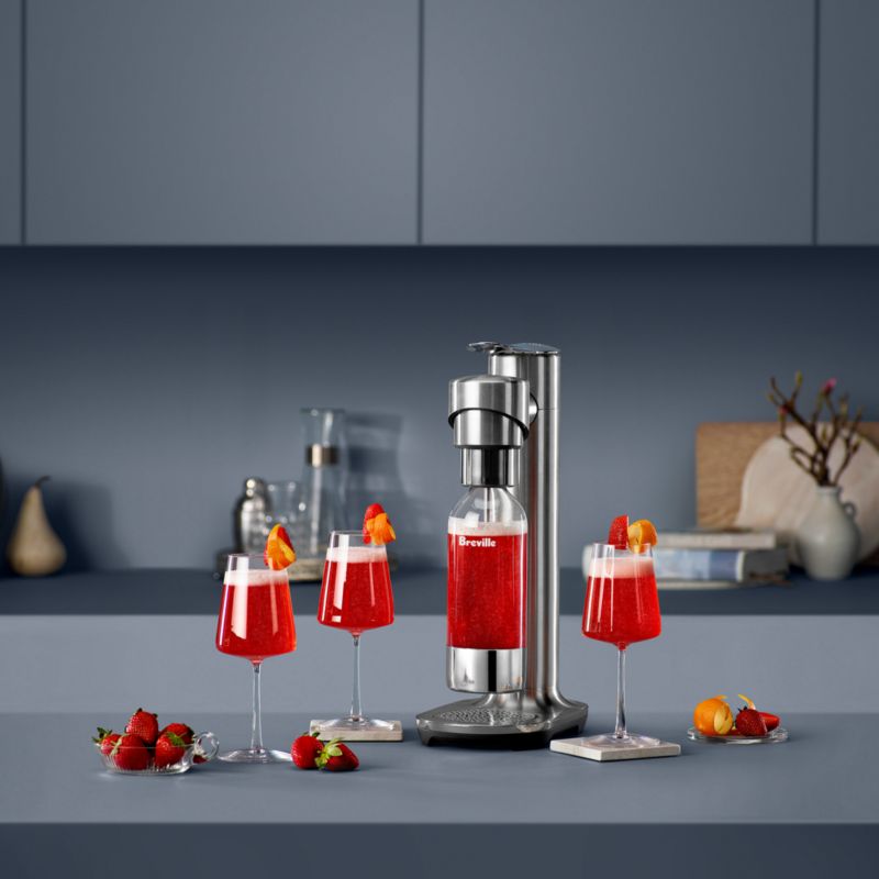 Breville ® InFizz Fusion Carbonation Machine in Stainless Steel without CO2 Canister