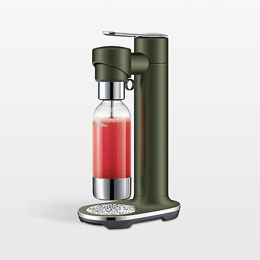 Breville ® InFizz Fusion Sparkling Beverage Maker with CO2 Canister in Olive Tapenade