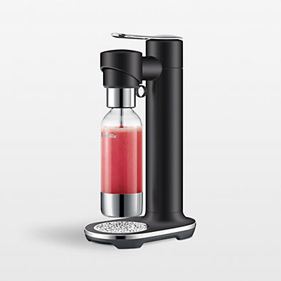 View Breville ® InFizz Fusion Carbonation Machine with CO2 Canister in Black Truffle details