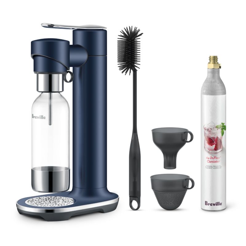 Breville ® InFizz Fusion Carbonation Machine with CO2 Canister in Damson Blue - image 6 of 6