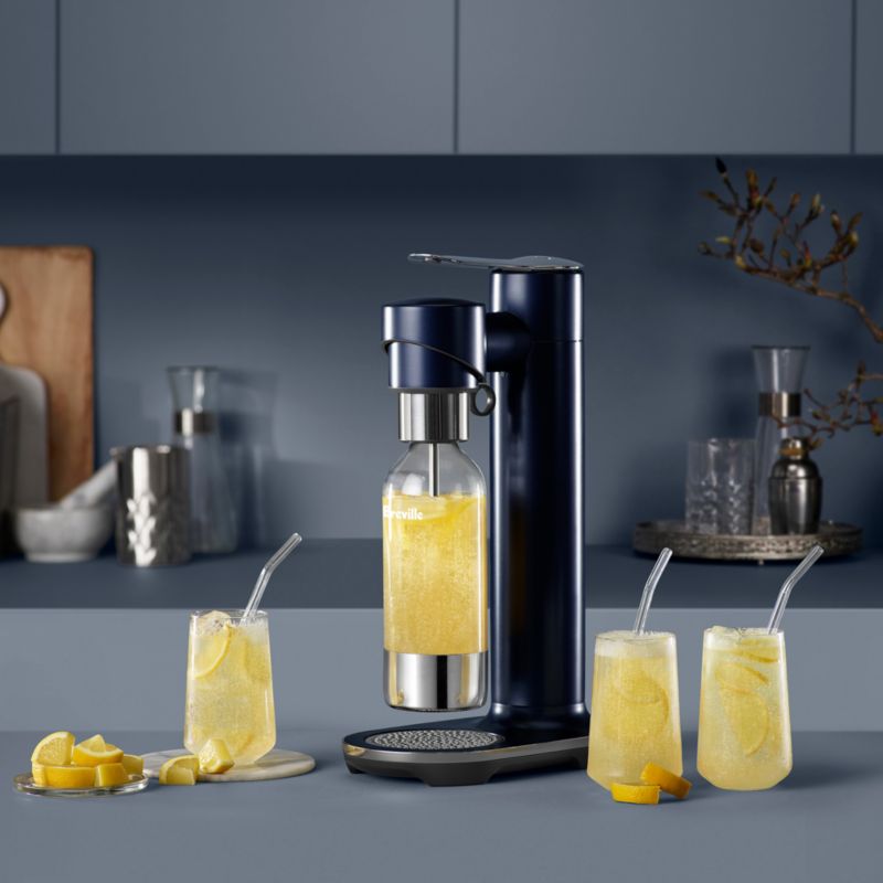 Breville ® InFizz Fusion Carbonation Machine with CO2 Canister in Damson Blue - image 2 of 6