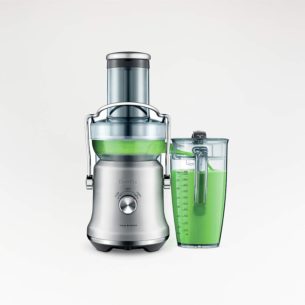 Breville Juice Fountain Plus Electric Cold Press Juicer + Reviews
