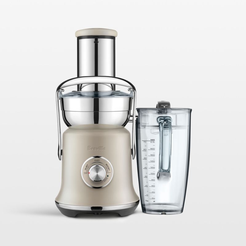 Breville Juice Fountain Cold XL Cold Press Juicer in Almond Nougat
