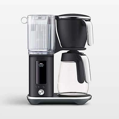 View Breville ® Luxe Brewer™ Glass Drip Coffee Maker in Black Truffle details
