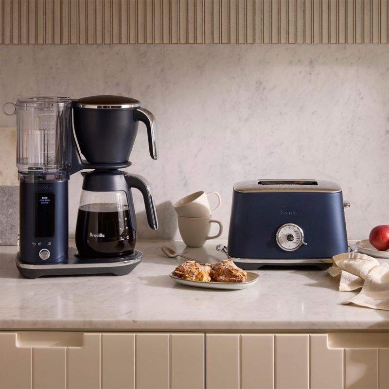 Breville ® Luxe Precision Brewer Glass Drip Coffee Maker in Damson Blue - image 3 of 6