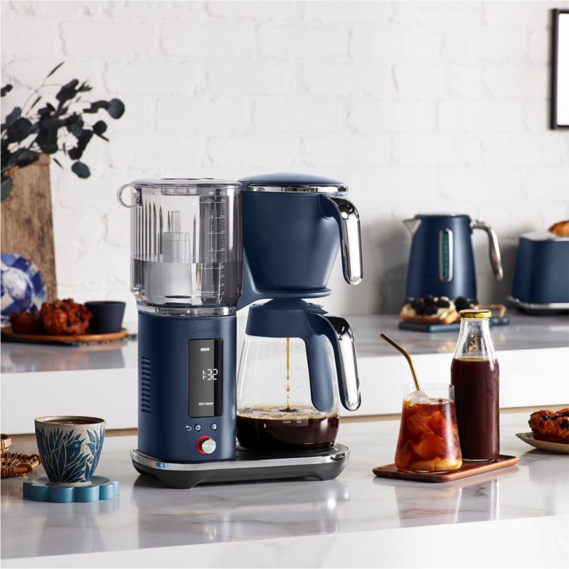 Breville ® Luxe Precision Brewer Glass Drip Coffee Maker in Damson Blue - image 2 of 6