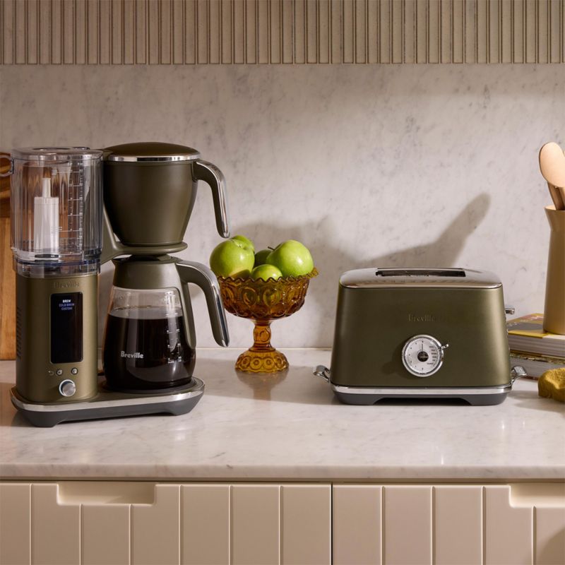 Breville ® Luxe Precision Brewer Glass Drip Coffee Maker in Olive Tapenade - image 3 of 7